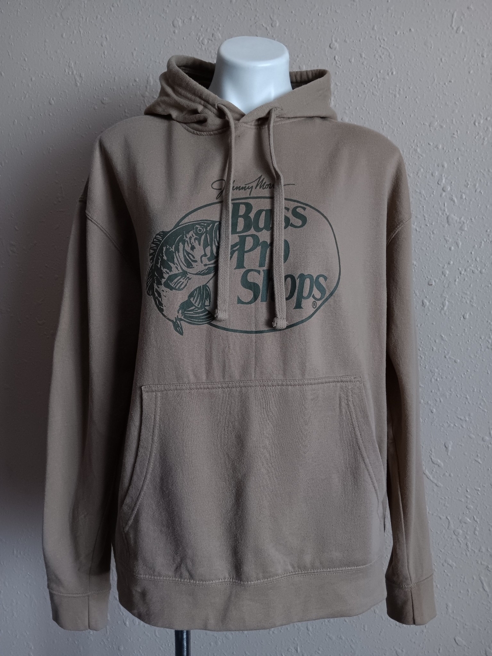 Bass Pro Shops Men's Graphic Hoodie In Sage Green